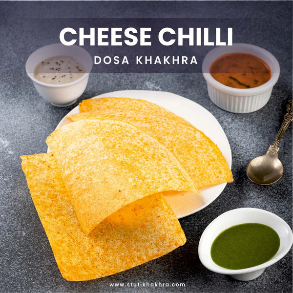 Dosa Khakra (Cheese Chilli)